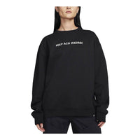 Nike ACG Therma-FIT Fleece Crew 'Black White' FD9850-010