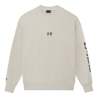 Li-Ning Embroidered Logo Sweatshirt 'Grey' AWDSH91-3