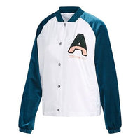 (WMNS) adidas neo Letter Printing Jacket White FK6921