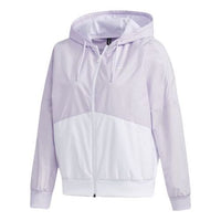(WMNS) adidas neo FAV WB 1 Jacket 'Light Purple White' GJ5331
