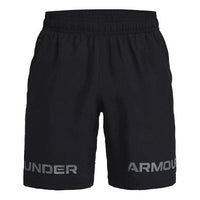 Under Armour Woven Graphic Wordmark Shorts 'Black' 1361433-001
