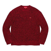 Supreme Mlange Rib Knit Sweater 'Burgindy' SUP-FW21-360