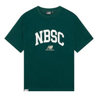 New Balance Logo Print Tee 'Green White' 5ED25373-HT
