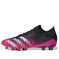 adidas Predator Freak .1 L AG Artificial Grass 'Black Pink' FZ3751