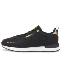 (WMNS) PUMA R78 Raw Metallics 'Black' 383833-02