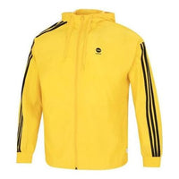 adidas Neo Essentials Windbreaker Jackets 'Yellow' HN6627