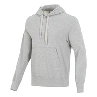 Men's Nike Sportswear French Terry Embroidered Logo Solid Color Light Grey DA0024-050