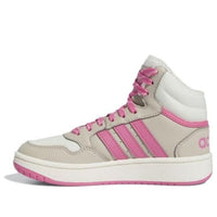 (GS) adidas Hoops 3.0 Mid J 'Wonder Beige Pink Fusion' IF7739