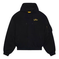 Balenciaga x The Simpsons Padded Bomber Hoodie 'Black' 657115TLVG71000