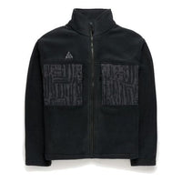 Men's Nike ACG Printing Splicing Jacket Black BQ3446-010