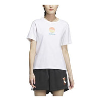 (WMNS) adidas Neo Graphic T-Shirt 'White' IP3875
