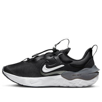 (GS) Nike Run Flow Running Shoes 'Black Iron Grey White' DR0472-001