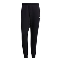 Men's adidas Wj Kn Reg Pnt Martial Arts Series Solid Color Running Sports Bundle Feet Long Pants/Trousers Black H39291
