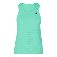 (WMNS) Nike Aeroswift Solid Color Sports Breathable Running Green Vest CZ9386-342