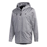adidas WJ JKT Tiger Sports Stylish Jacket Silver GF4038