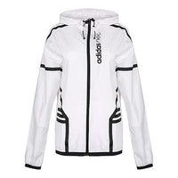 adidas neo Casual Windproof Cozy Jacket White DU8156