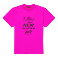 Balenciaga FW21 Short Sleeve Pink Red 661705TKVE16817