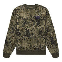Vans Rain Camo Crew Sweatshirt 'Green' VN0008UKCBI