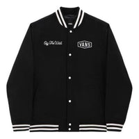Vans Checkerboard Research Varsity Jacket 'Black' VN0A7S92BLK