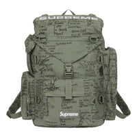 Supreme Field Backpack 'Olive Green Black' SUP-SS23-1091