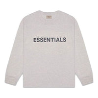 Fear of God Essentials FW20 Long Sleeve Tee 'Oatmeal' 0125250500233260