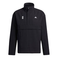 adidas Wj Anorak Series Casual Sports Woven Stand Collar Jacket Black GP0901