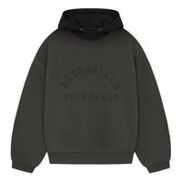 Fear of God Essentials SS24 Nylon Fleece Hoodie 'Ink Jet Black' 202SP244310F