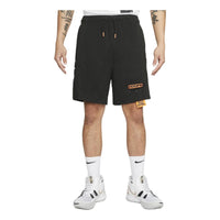 Nike SS22 Dri-FIT Printing Straight Loose Shorts Black DH6724-352