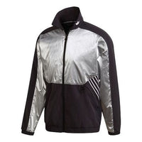 adidas originals TLM 02 Trackt Colorblock Sports Stand Collar Jacket Black GD5801