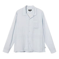 Stussy Pin Up Girl L/S Shirt 'Light Grey' STUSSY-SS21-3