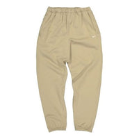 Nike Lab Logo Retro Classic Fleece Lined Bundle Feet Sports Pants Khaki CD6394-247
