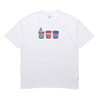 Converse Pics Applique Short-sleeve Tee Unisex White 10020853-102