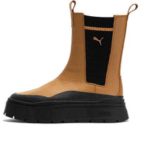 (WMNS) PUMA Mayze Stack Chelsea Boot 'Desert Tan' 386742-01