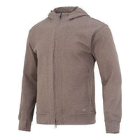 Nike M Ny Flc Hd Fz Restore Jacket 'Brown' DQ4877-004