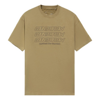 Li-Ning Counterflow Triple Logo T-shirt 'Khaki Green' AHSS563-2