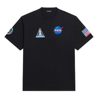 Balenciaga x NASA Crossover Space Retro Short Sleeve Tee 'Black' 651795TKVD71070