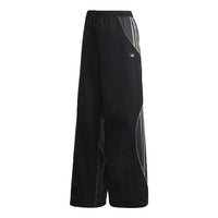 (WMNS) adidas originals Reflective Stripe Track Pants 'Black' FM1968
