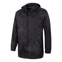 adidas x Y-3 Crossover real Madrid Full Print Stripe Logo Hooded Jacket Black HI0923