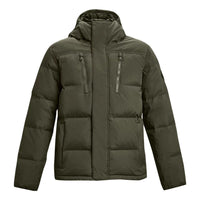 Under Armour ColdGear Infrared Fleece Down Jacket 'Olive Green' 1378830-390
