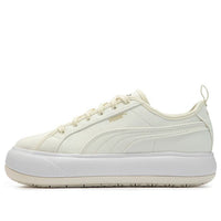 (WMNS) PUMA Suede Mayu Canvas 'Pristine' 383165-01