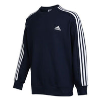 adidas Essentials French Terry 3-Stripes Sweatshirt 'Navy' IC9318