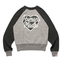 HUMAN MADE Heart Sweatshirt 'Grey' HM24CS040