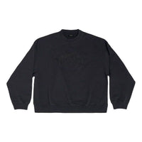 Balenciaga Cities Paris Embroidered Logo Sweatshirt 'Black' 697869TLVL81000