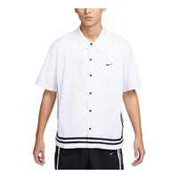 Nike DNA Crossover Dri-FIT Basketball Shirt (Asia Sizing) 'White Black' FN2876-100