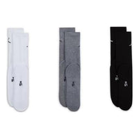 Air Jordan Everyday Crew Socks 3 Pairs 'White Grey Black' DX9632-914