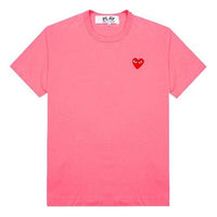 COMME des GARCONS PLAY Kawakubo Rei Small Love Short Sleeve Pink AZ-T272-051-3-3