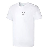 PUMA Classic Logo T-Shirt 'White' 673654-02