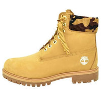 Timberland 6 Inch Premium Boot 'Wheat Nubuck with Camouflage Collar' A2KCE231