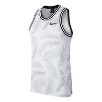 Nike Dri-Fit Dna Printing Basketball Vest Gray White AJ3537-012