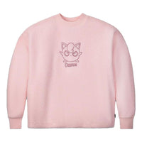 Converse x Pokemon Jigglypuff Sherpa Crewneck Sweatshirt 'Pink' 10023902-A01